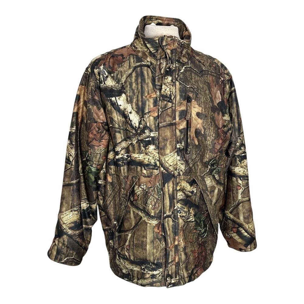 10X Jacket Large Regular 42-44 Insulated Mossy Oak Breakup Camo Hunting Outdoors